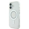 Guess GUHMP16SPFTDTEH iPhone 16 6.1 biały/white hardcase IML Rhinestones MagSafe